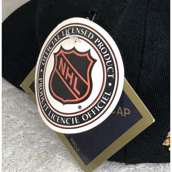 NWT Vintage Chicago Blackhawks Snapback Black Hat The G-Cap Official NHL - Picture 8 of 12